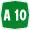 Autostrada A10 shield}}