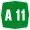 Autostrada A11 shield}}