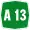 Autostrada A13 shield}}