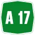 Autostrada A17 shield}}