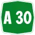 Autostrada A30 shield}}