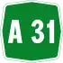 Autostrada A31 shield}}