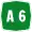 Autostrada A6 shield}}