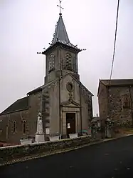 The church in Auxant