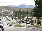 Avenida del Libertador, the town's main street