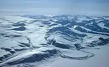 Glacier Fiord, Axel Heiberg Island. June 6, 1975.