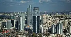 View of the Diamond Exchange District from the Azrieli Center