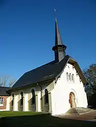 The church in Ayencourt