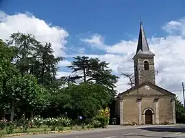 The church in Ayguetinte