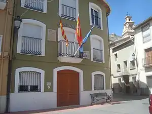 The Town Hall of Benigemblain the Marina Alta