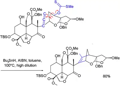 Azadirachtin reaction sequence