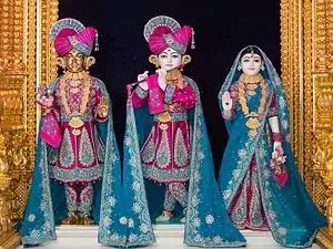 Hari Krishna Maharaj and Radha Krishna