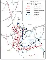 Map 3:A sketch of the Battle of Atlanta, July 22, 1864.