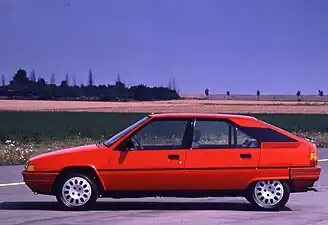 The Citroën BX hatchback became one of the best-selling Citroën models