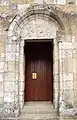 The door to the Church