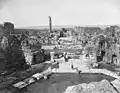 The ruins of Baalbek facing west from the hexagonal forecourt in the 19th century