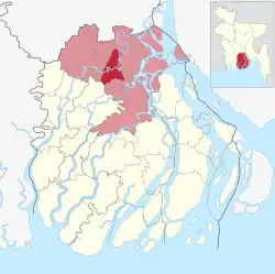 Location of Babuganj