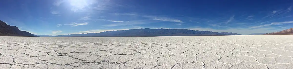 Panorama of Badwater Basin