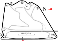 "Outer Circuit". Used in F1 in 2020 at the Sakhir Grand Prix