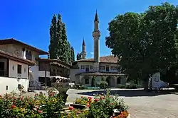 The Palace of the Crimean Khans in the Bakhchysarai Palace complex