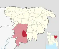 Location of Bahubal