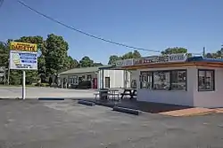 Ice cream stand in Bainbridge