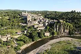 The Ardèche River in Balazuc