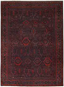 Baluch carpet, mid–19th century