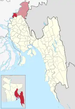 Location of Bancharampur