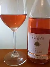 Traditional rosé wines get their color when temporarily fermented with dark purple grapeskins