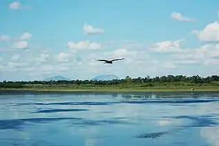 A view of Mahendra Sagar in Tikamgarh