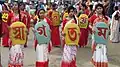 Children in Bangladesh carrying placards in Pohela Boishakh's rally