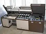 Banknote Processing System ISS 300PS exhibited at Deutsches Museum, Munich (1986)