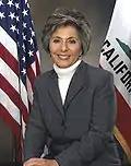 California Senator and Representative Barbara Boxer (B.A. 1962)