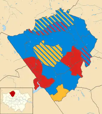 2006 results map