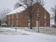 Barratt's Chapel in winter