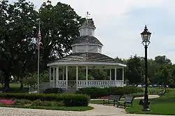 The Bartlett gazebo in Bartlett Park