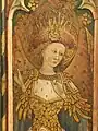 Cherubim from the 15th-century Rood Screen in St Michael and All Angels church, Barton Turf
