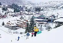 Cerro Catedral in winter