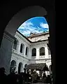 Basilica of Bon Jesus inside the courtyard