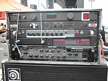 Bass rig with Ampeg SVT-6 Pro