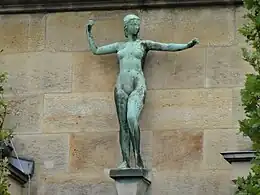 Dancer by Rudolf Löhner, above the main entrance