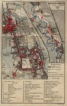 1897 Batvia map