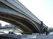 Cremorne Bridge, West London Extension Railway Bridge, towards Fulham