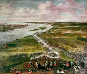 Crossing of the Düna, 1701