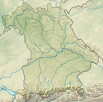 Ehrenbürg is located in Bavaria