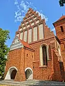 Bydgoszcz Cathedral's façade