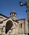 Southern portal of the abbey church.