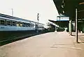 Platforms of Bebra station in the early 1990s