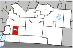 Location within Brome-Missisquoi RCM.